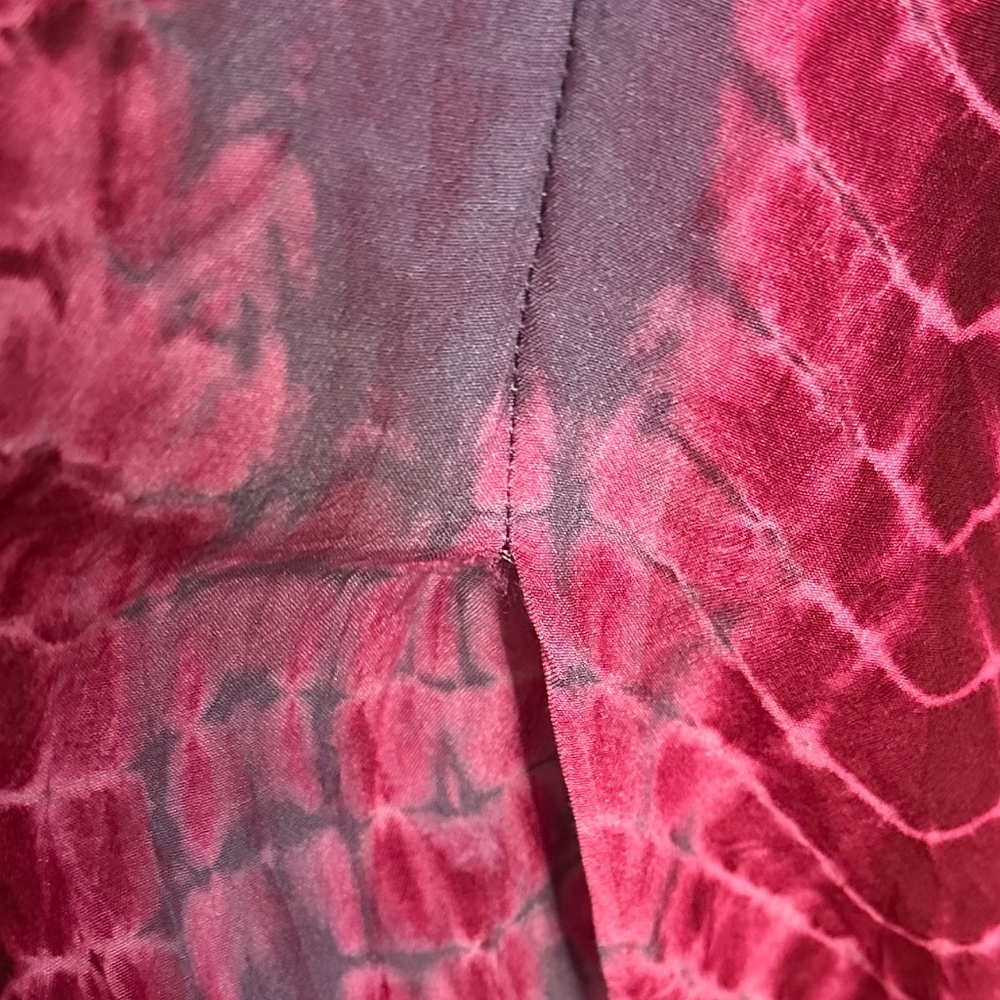 Sivana Fair Trade Tie-Dye Kaftan - One Size - Greyberry 🩷💜 - Picture 7 of 15